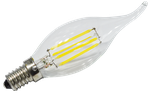 купить Лампы светодиодные E14 LED Filament sv, Лампа светодиодная, 400 Лм, "ФИЛАМЕНТ", (DF270344), " De Fran ", 4000К