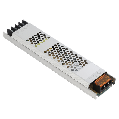 купить Трансформаторы, блоки питания и защиты, LED DFB5KD, Блок питания для LED DFBKD2 AC/DC 12В/150Вт/12.5А, с клеммной колодкой, метал корпус, серебро