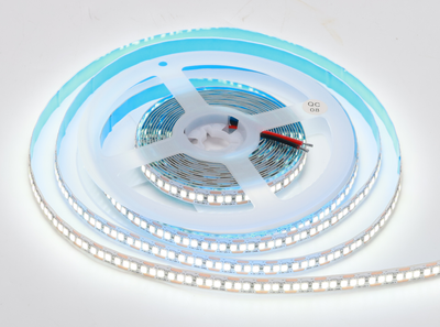 купить Светодиодная лента 2835-240 LS-025, Светодиодная лента 240smd/м, 1940Лм (арт. LS-025), 5м*10мм, ЦЕНА за 1 метр !, холодный белый свет 6500К