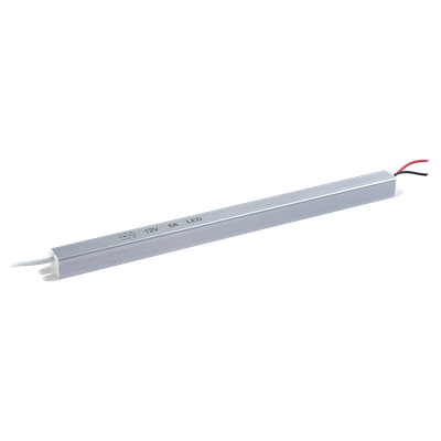 купить Трансформаторы, блоки питания и защиты, LED DFB10S, Блок питания для LED DFBS2 AC/DC 12В/60Вт/5А, с проводами, метал корпус