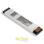 купить Трансформаторы, блоки питания и защиты, LED DFB5KD, Блок питания для LED DFBKD2 AC/DC 12В/150Вт/12.5А, с клеммной колодкой, метал корпус, серебро